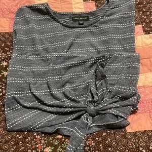 Lane Bryant Tie Hem Top